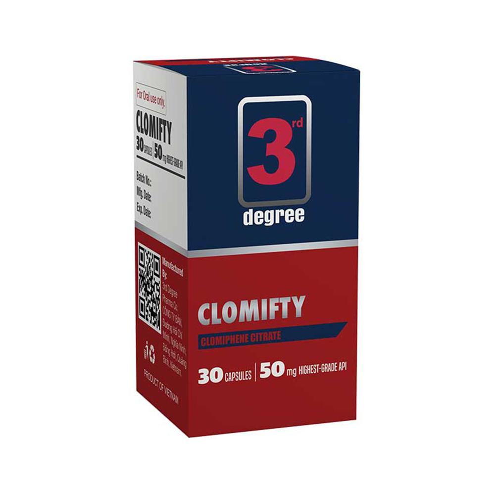 3RD DEGREE CLOMIFTY 50MG, 30 CAPS