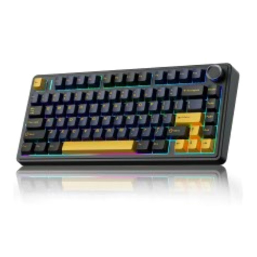 AULA F75-F75TBW Thunder Black Mechanical Wireless Gaming Keyboard
