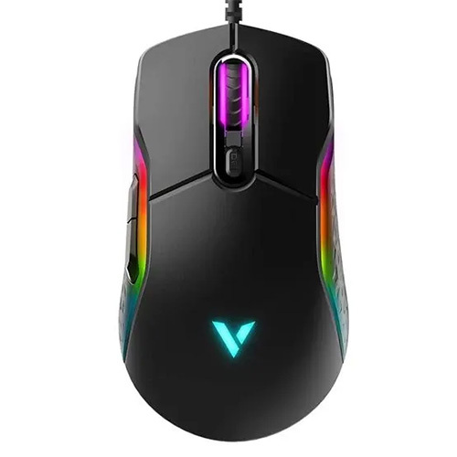 RAPOO VT200 Wired-Wireless VT200-6200DPI  8 Macro Button Black Ergonomic Gaming Mouse