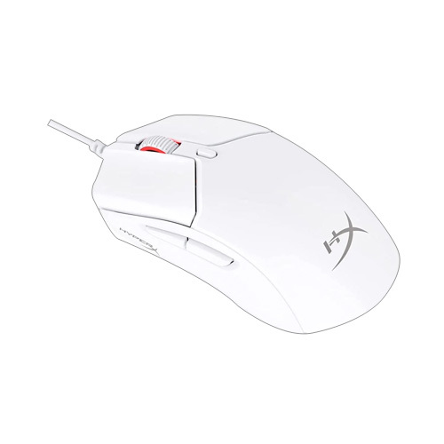 HYPERX Pulsefire Haste 2 Wired 6N0A8AA-26000DPI  6 Macro Buttons White Ambidextrous Gaming Mouse