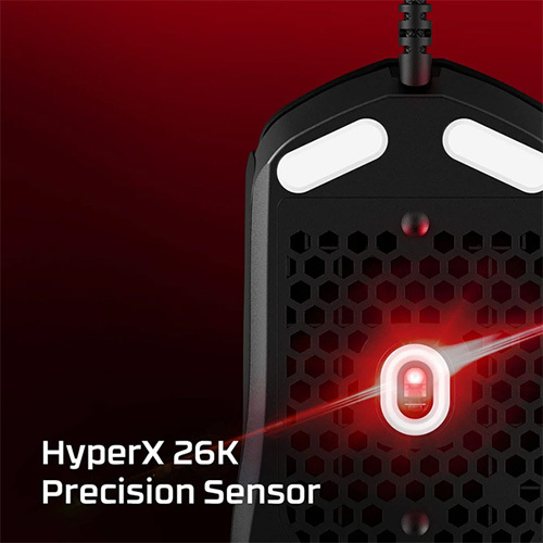 HYPERX Pulsefire Haste 2 Wired 6N0A8AA-26000DPI  6 Macro Buttons White Ambidextrous Gaming Mouse