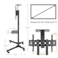 Unibox IFPD TV Floor Trolley For 60 Inch UB1500x