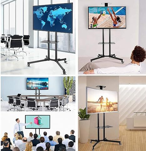 Unibox IFPD TV Floor Trolley For 60 Inch UB1500x