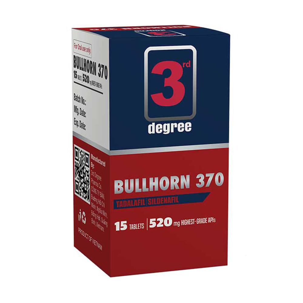 3RD DEGREE BULLHORN, 520MG, 15 TABS