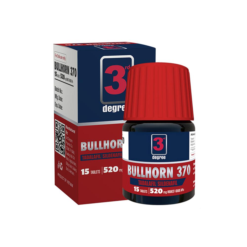 3RD DEGREE BULLHORN, 520MG, 15 TABS