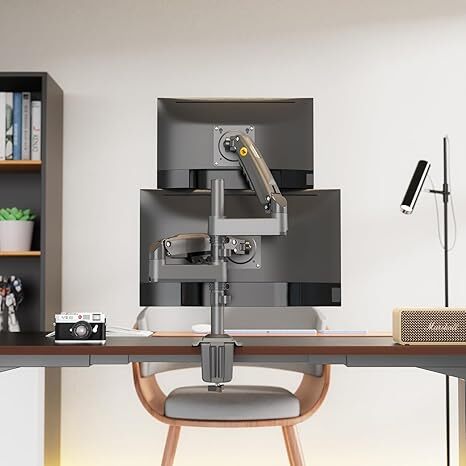 UNIBOX Double Arm Table Top Monitor Stand for 32 Screen H180B 190B