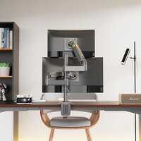 UNIBOX Double Arm Table Top Monitor Stand for 32 Screen H180B 190B