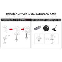 Desktop Monitor Stand Dual Arms Up to 32 Inch Z022