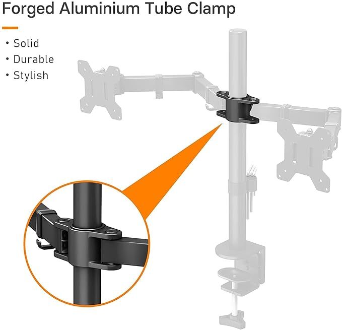 UNIBOX Desktop Monitor Stand Dual Arms Up to 32 Inch Z022