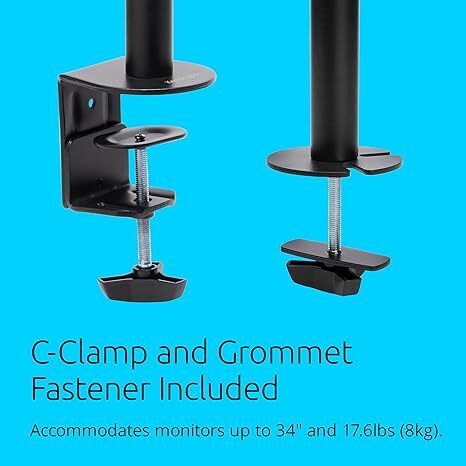 Unibox 32 Monitor Table Top Mount Single Arm Adjustable Z011
