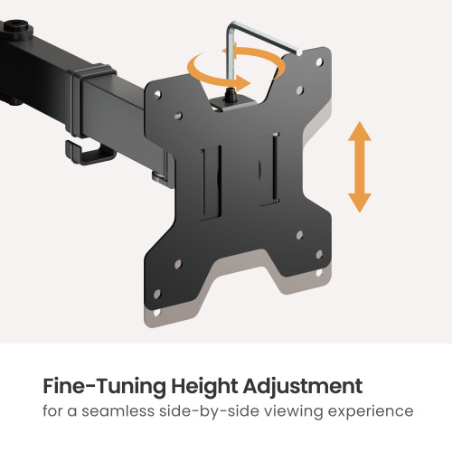 Unibox Triple Monitor Table Top Stand T003 upto 32inch