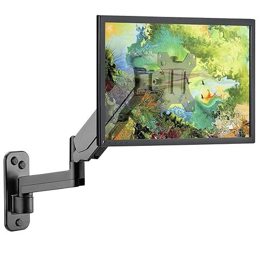 UNIBOX 32 Monitor Wall Mount Single Arm Adjustable Stand F120