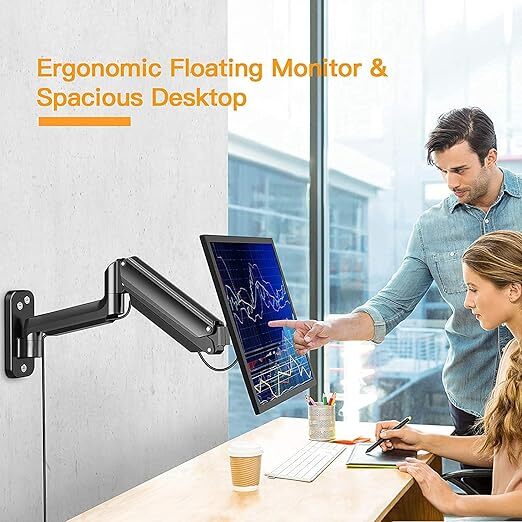 UNIBOX 32 Monitor Wall Mount Single Arm Adjustable Stand F120