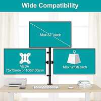 UNIBOX Triple Arm Table Top Monitor Stand for 32 Screens Z033