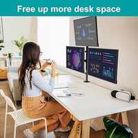 UNIBOX Triple Arm Table Top Monitor Stand for 32 Screens Z033