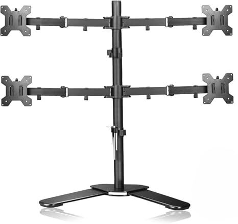 Universal Four Arm Table Top Stand for 32 Inch Monitors T044