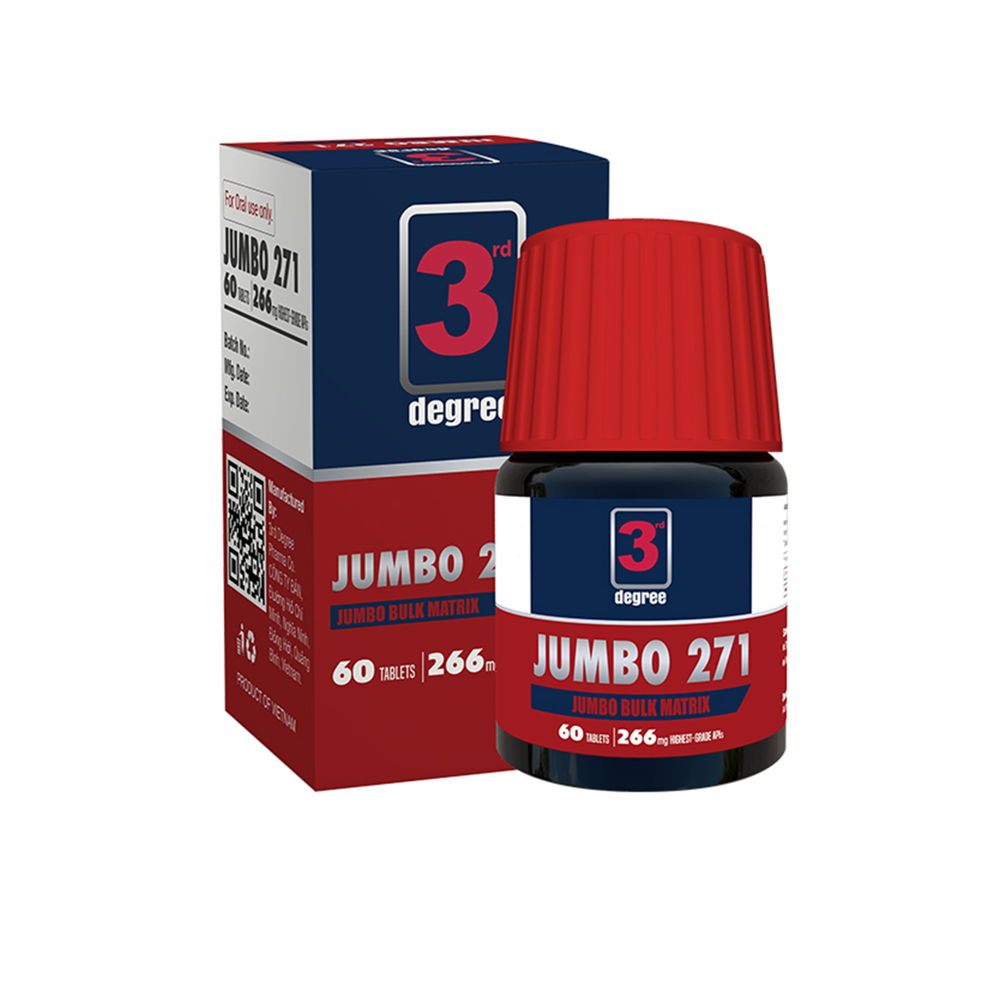 3RD DEGREE JUMBO 271, 266MG, 60 TABS