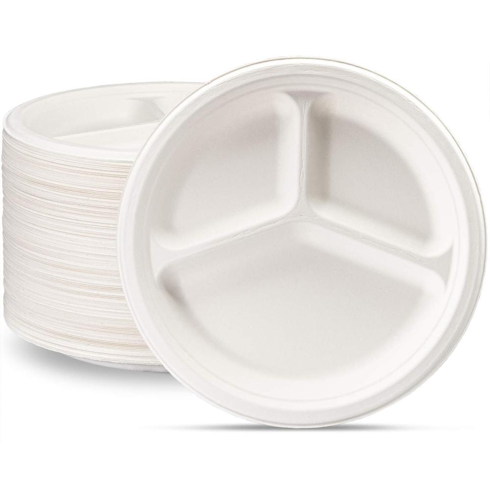 Disposable Partition Paper Plate