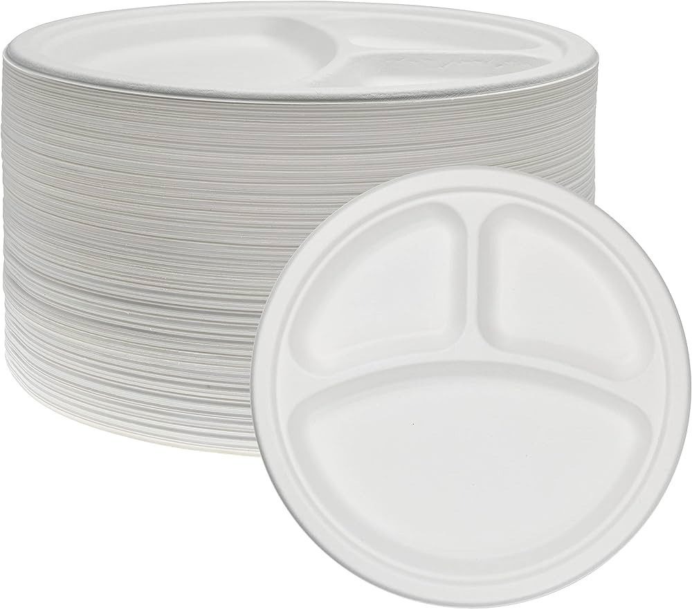 Disposable Partition Paper Plate
