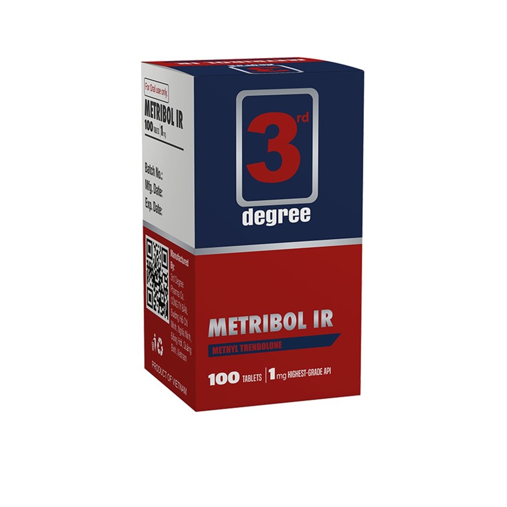 3RD DEGREE METRIBOL IR, TREN TAB, 1MG, 100 TABS