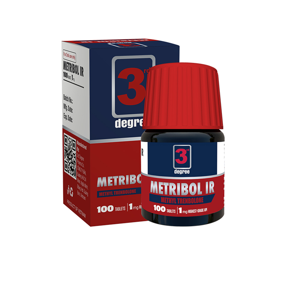 3RD DEGREE METRIBOL IR, TREN TAB, 1MG, 100 TABS