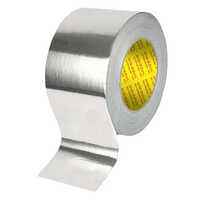 Aluminium Foil Tape - 48mm X 20m Silver Aluminium, 40 Microns, Acrylic Adhesive, Fire & Uv Resistant