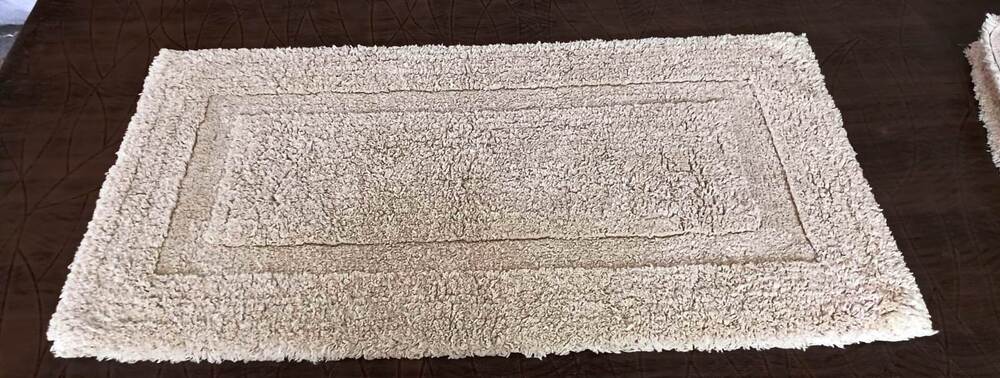 Hotel Bath Rug Light Beige