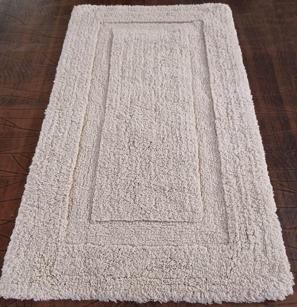 Hotel Bath Rug Light Beige