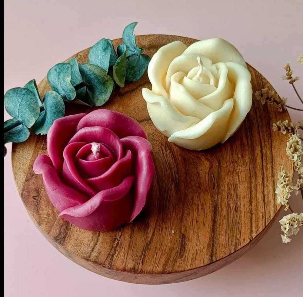 Rose Candle