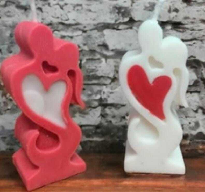 Small Couple Candle