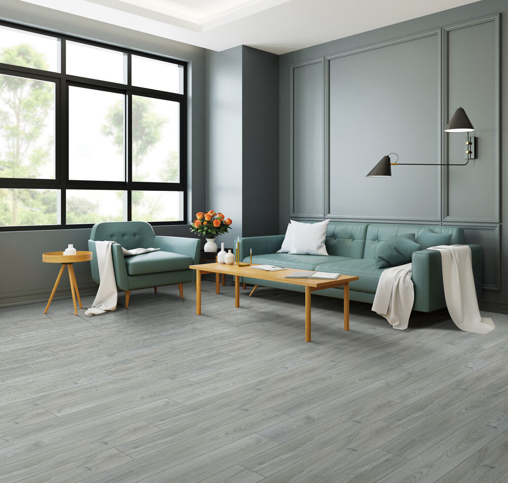 Burlington Oak Laminated Wooden Flooring