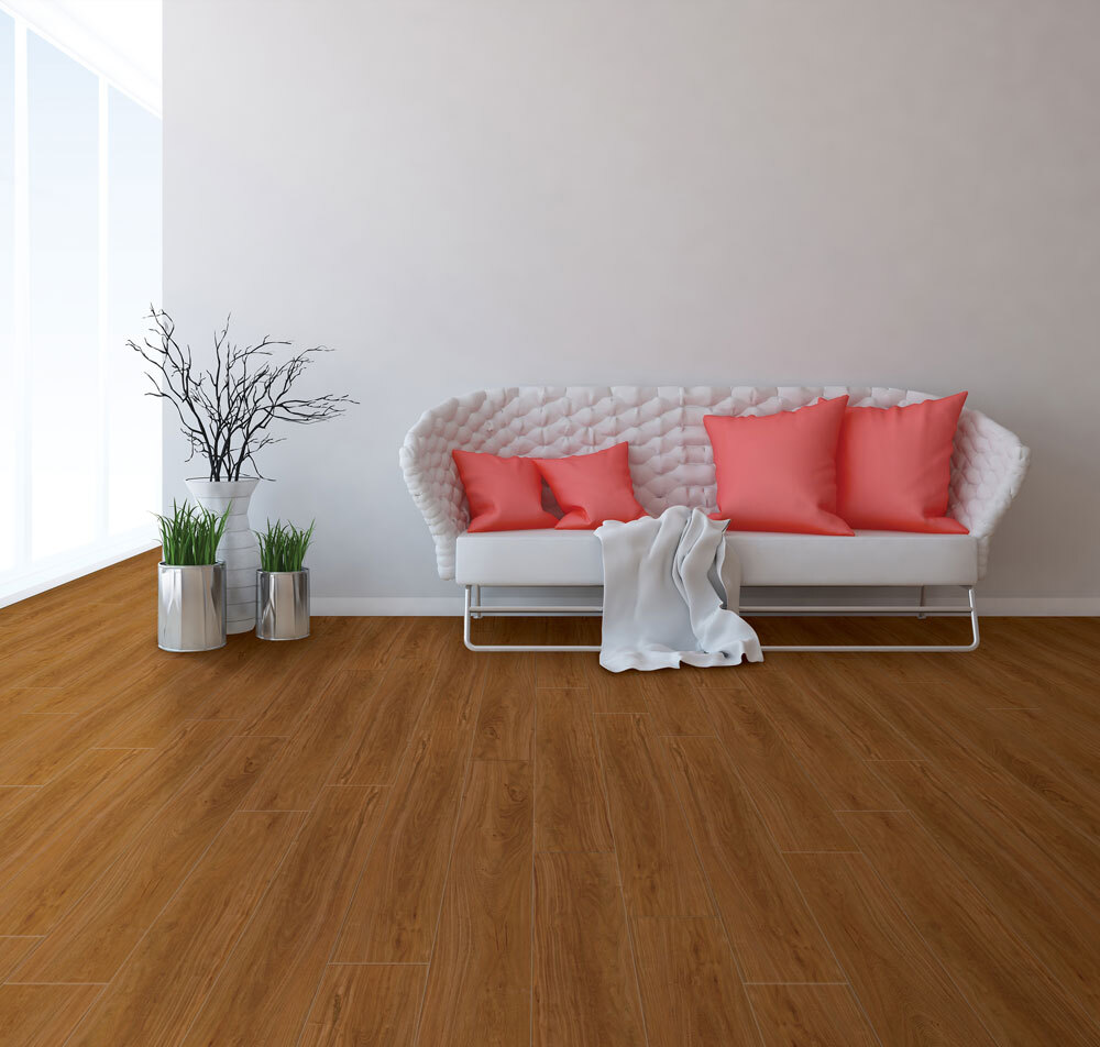Edge Main Small Laminated Wooden Flooring