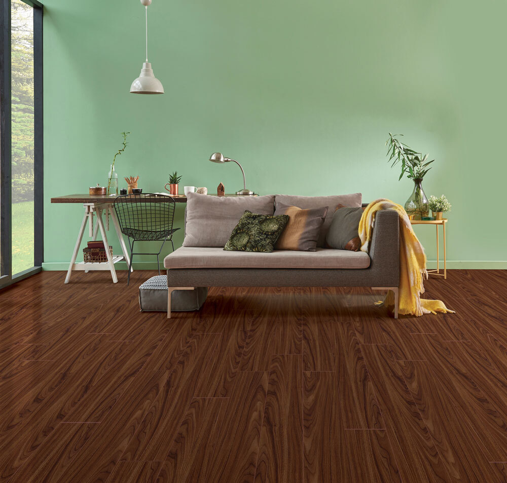 Brazilian Walnut Laminated Wooden Flooring