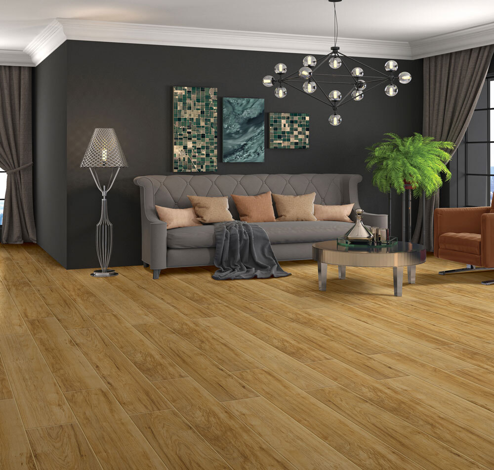 Orchard Oak Laminated Wooden Flooring