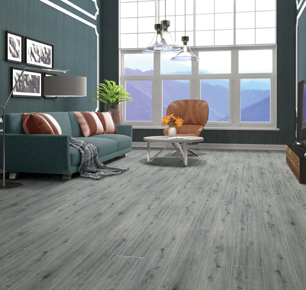 Nutmeg Oak Laminated Wooden Flooring