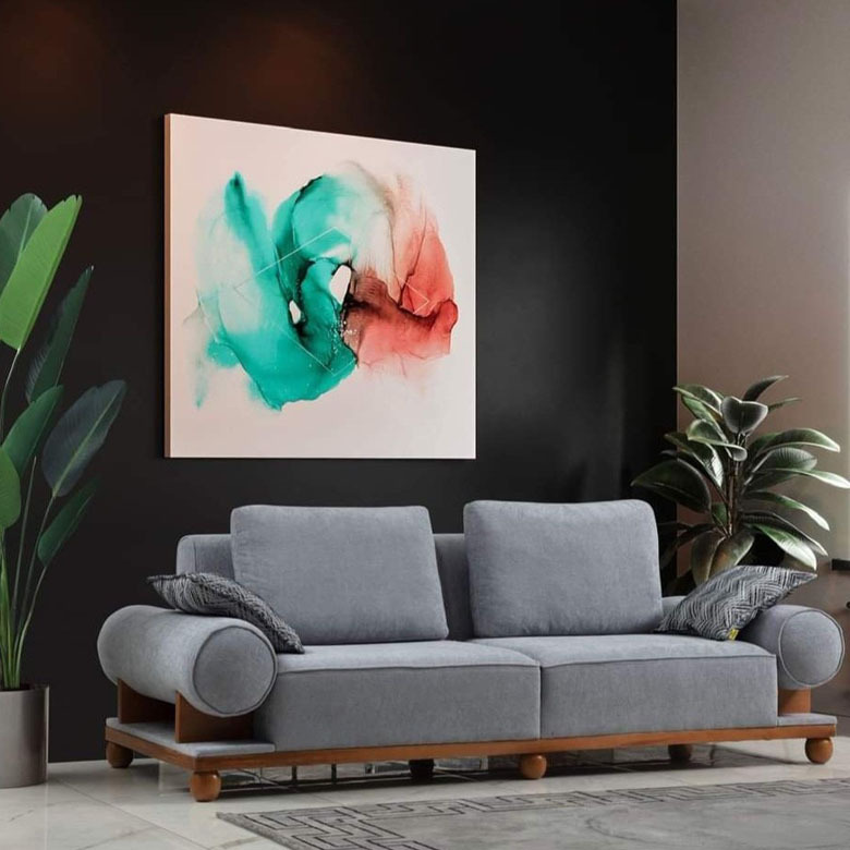 Designer Two Seater Sofa