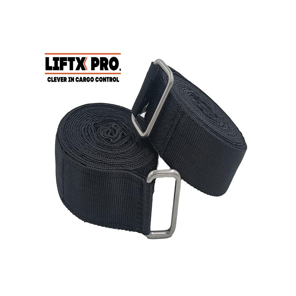 Reusable Velcro Pallet Strap - Color: Black