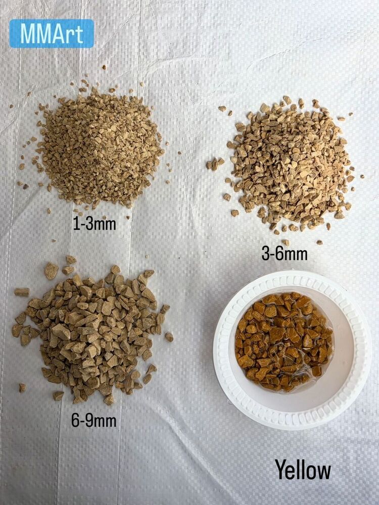 rojo pink marble crushed stone aggregate with flooring epoxy resin and PU resin for special flooring application