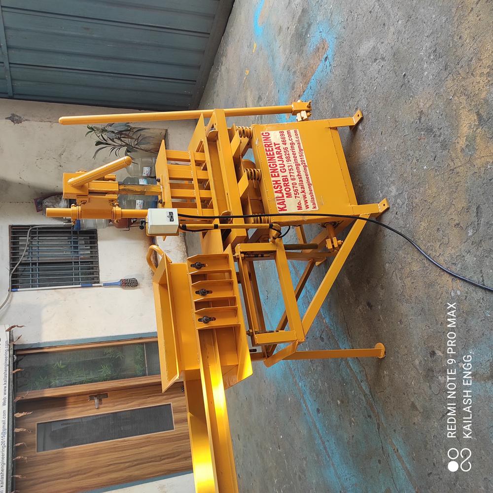मैनुअल सॉलिड ब्लॉक मशीन