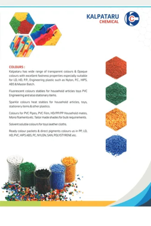 Fluorecente Colour Masterbatch