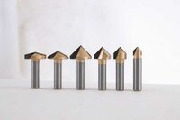 Router Bit - Color: Silver And Yellow (coated)