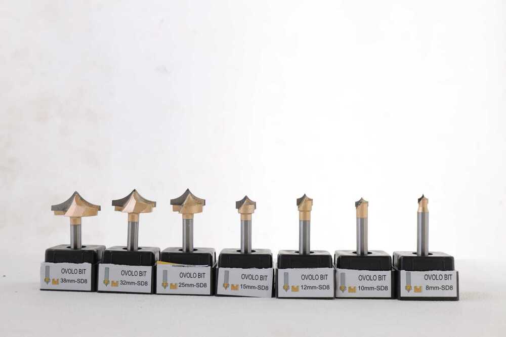 Router Bit - Color: Silver And Yellow (Coated)