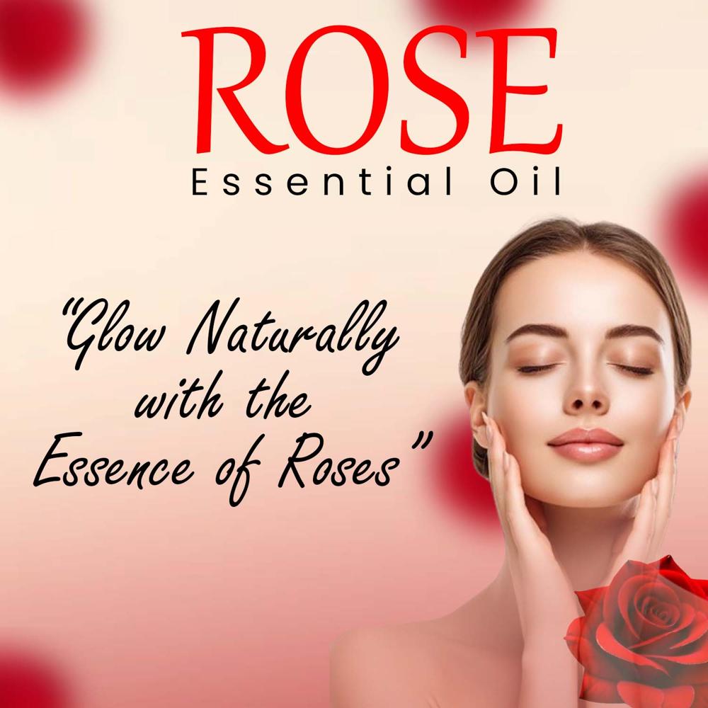 Turcy Rose Oil |Anti-Aging, Skin Glow, Hair Nourishment & Relaxation(60ml)
