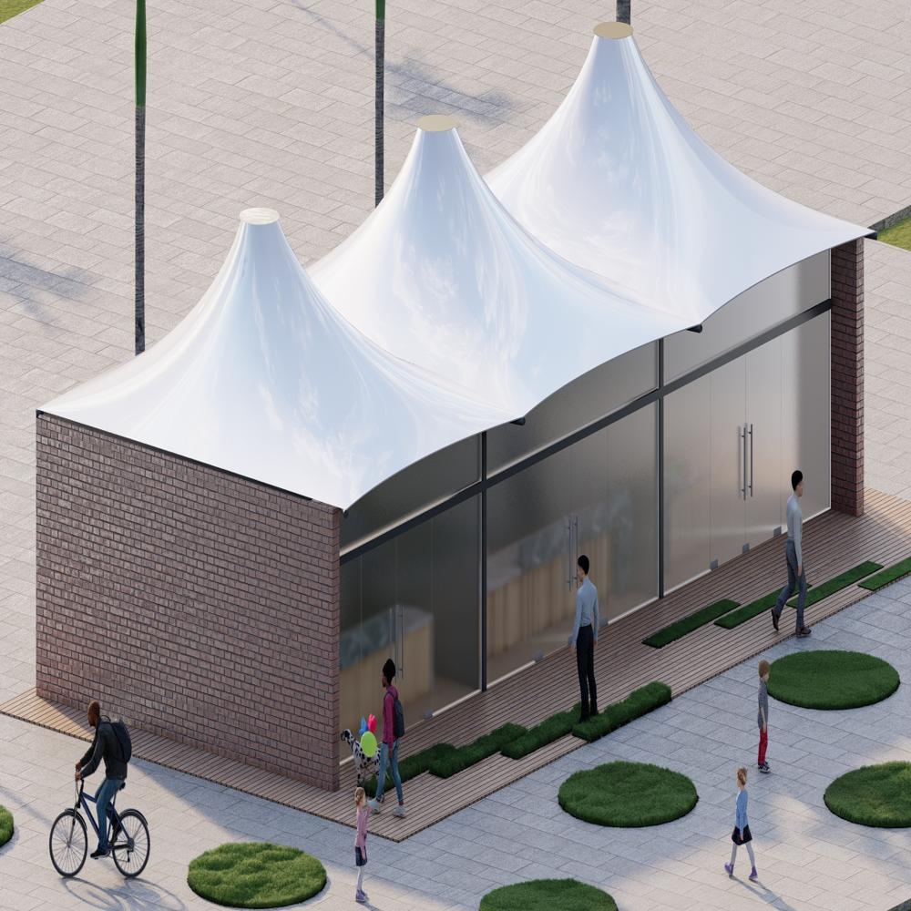 CONICAL TENSILE STRUCUTURE