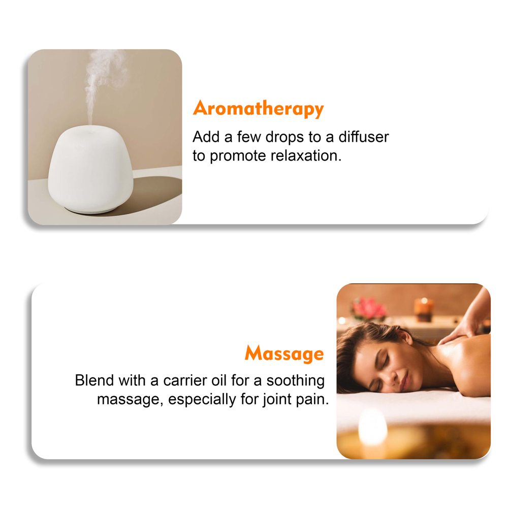 Turcy Frankincense Essential Oil for Aromatherapy, Skin Glow, Body & Hair Care (60ML)