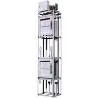 Dl600 Metal Shaft Home Lift