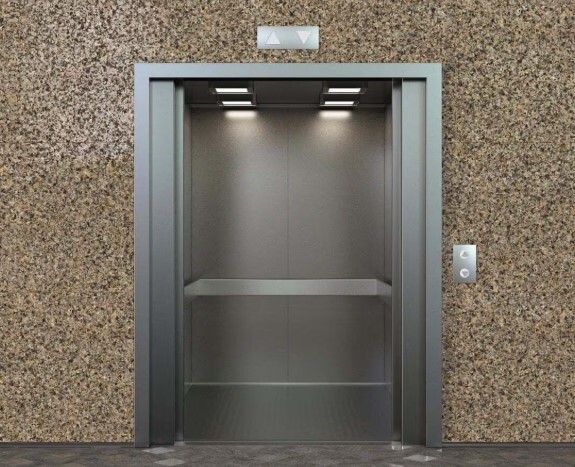 Ss Elevator Door With Vision Panel