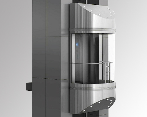 Ss Elevator Door With Vision Panel
