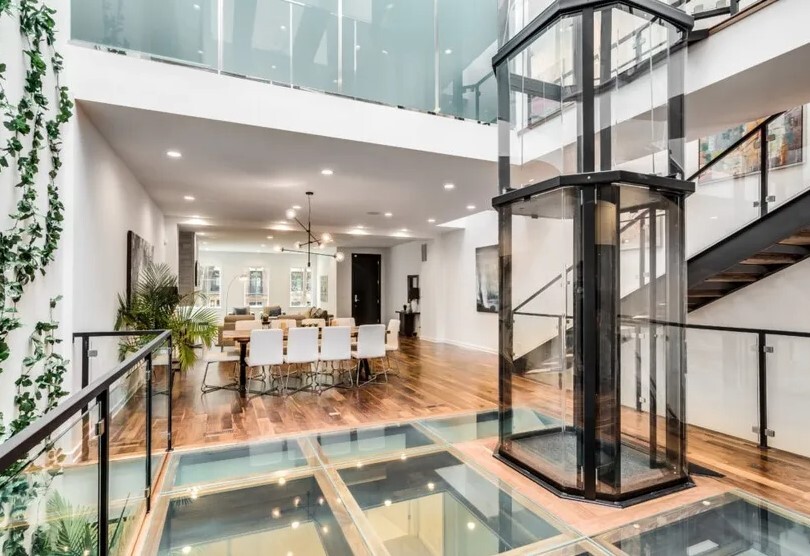 Full Vision Full Glass Door