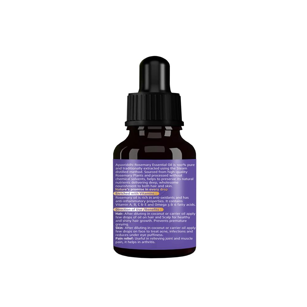 50ml Ayuvriddhi Rosemary Essential Oil
